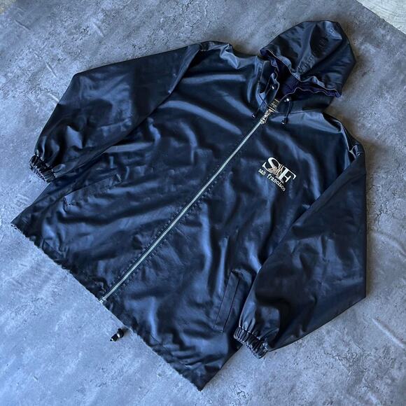 Crazy Vintage Y2K San Francisco California Shell Jacket - Picture 2 of 5